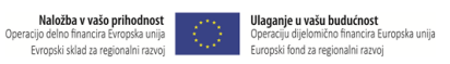Tekst - Ulaganje u vašu budućnost - Operaciju dijelomično financira Europska unija